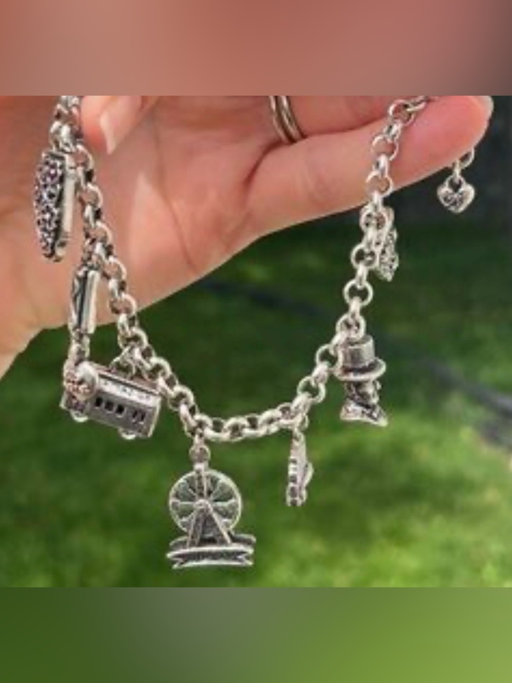 Brighton Chicago Charms Bracelet